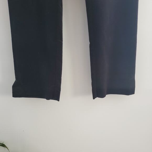 Talbots Woman Straight Classic Side Zip Velvet Pants Size 14W - Picture 6 of 10